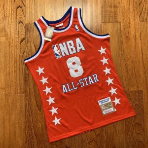 8 Kobe 2003 All star authentic jersey red